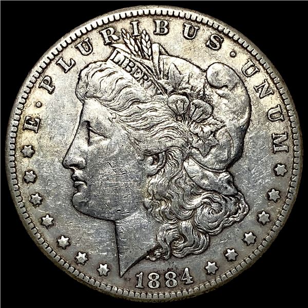 1884-CC Silver Morgan Dollar NEARLY UNCIRCULATED