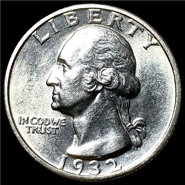 1932-S Silver Washington Quarter CHOICE AU
