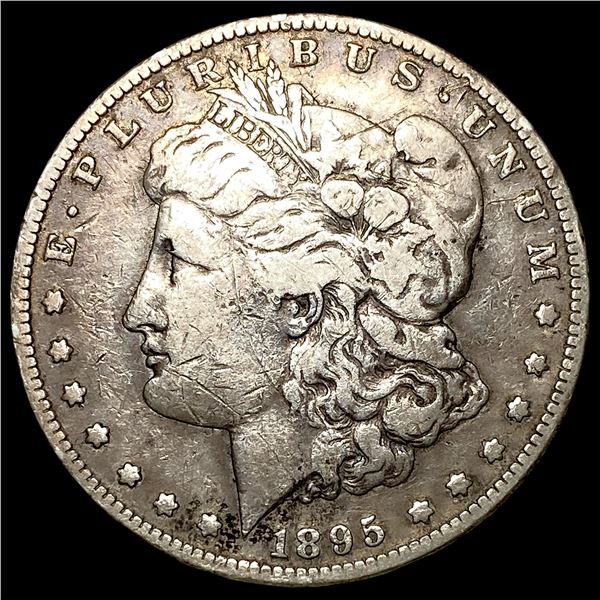 1895-S Silver Morgan Dollar LIGHTLY CIRCULATED