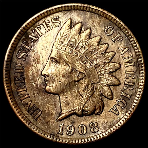 1908-S Indian Head Cent CLOSELY UNCIRCULATED