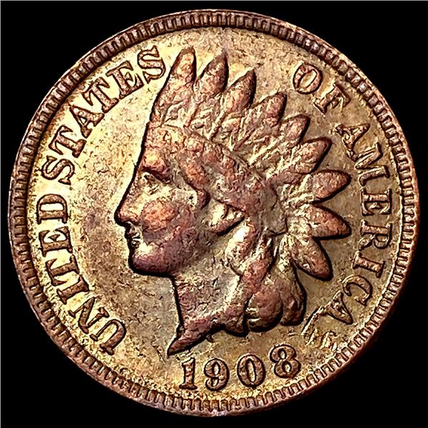 1908-S Indian Head Cent NEARLY UNCIRCULATED