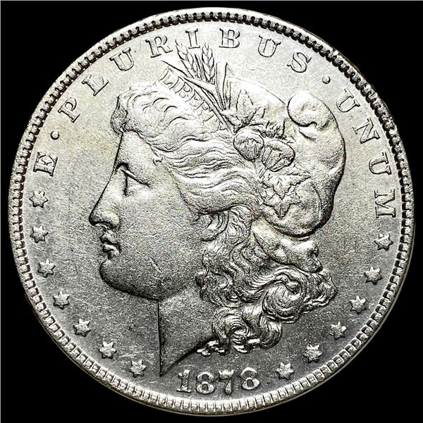 1878 Silver Morgan Dollar NEARLY UNCIRCULATED