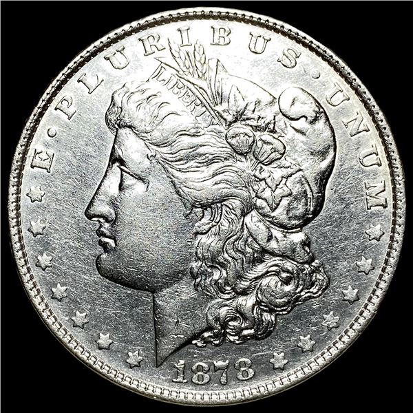 1878 Morgan Silver Dollar NEARLY UNCIRCULATED