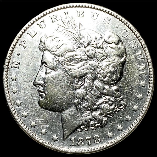 1878 Silver Morgan Dollar NEARLY UNCIRCULATED