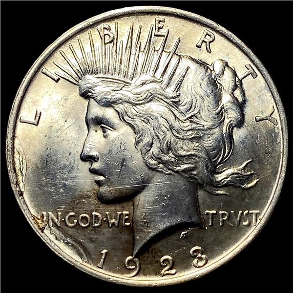 1923 Silver Peace Dollar CHOICE BU