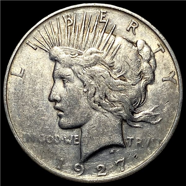 1927-D Silver Peace Dollar NEARLY UNCIRCULATED