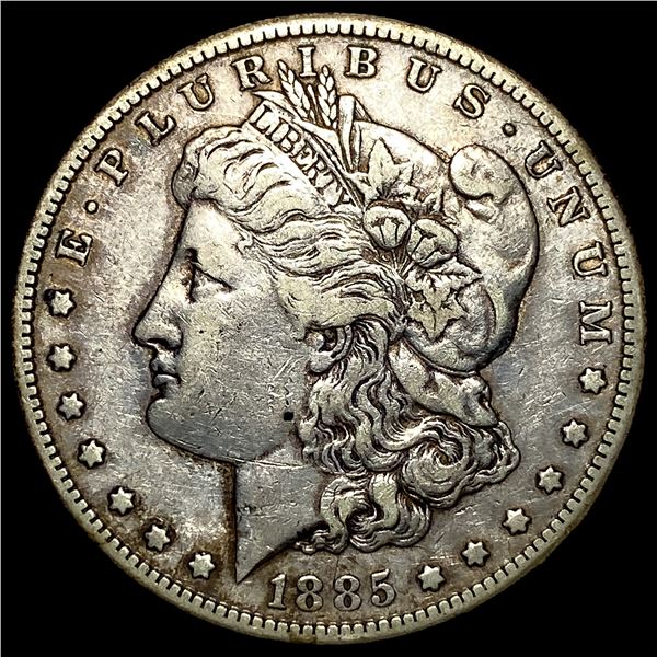 1885-S Morgan Silver Dollar LIGHTLY CIRCULATED