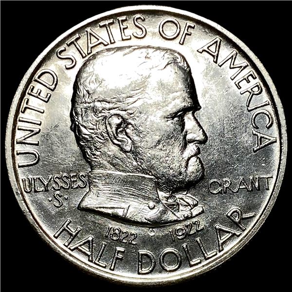 1922 Silver Half Dollar Grant Commemorative UNCIRCULATED