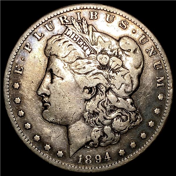 1894-S Silver Morgan Dollar LIGHTLY CIRCULATED