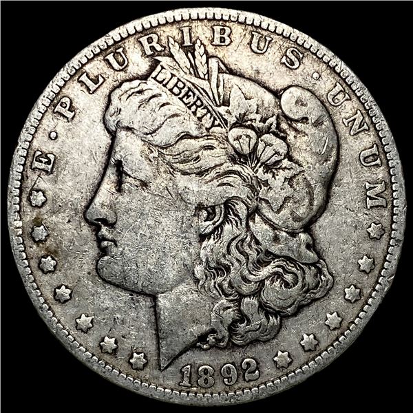 1892-O Silver Morgan Dollar LIGHTLY CIRCULATED