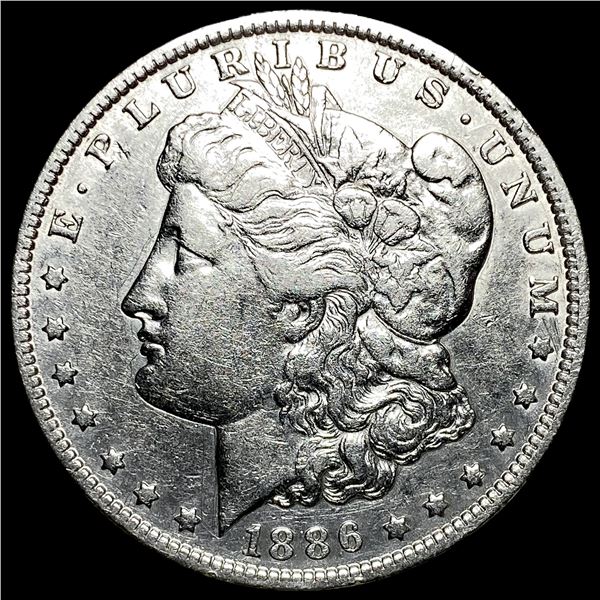 1886-S Silver Morgan Dollar SUPERB GEM BU