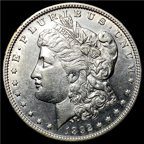 1892 Silver Morgan Dollar CLOSELY UNCIRCULATED
