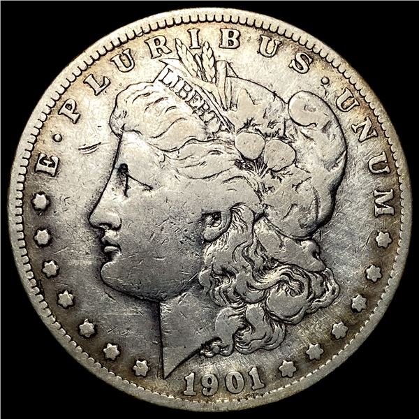 1901-S Silver Morgan Dollar NEARLY UNCIRCULATED