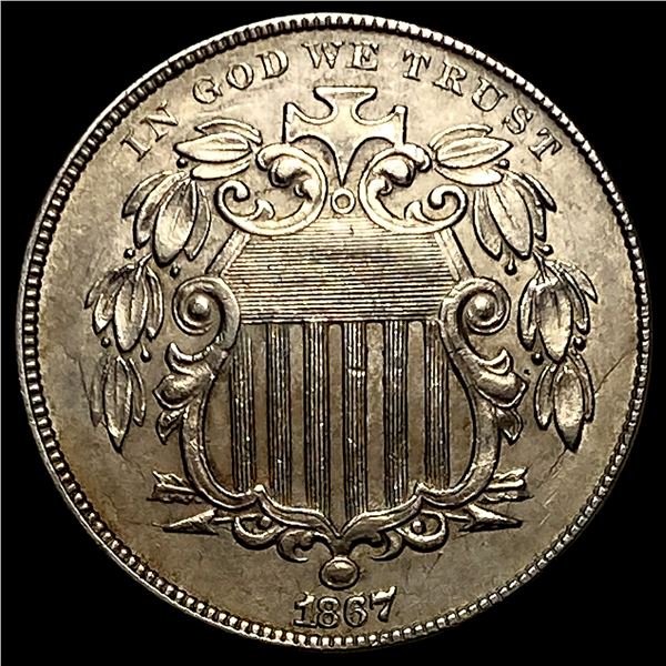 1867 Shield Nickel UNCIRCULATED