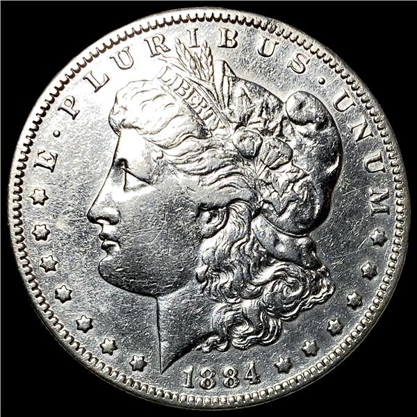 1884-S Silver Morgan Dollar CLOSELY UNCIRCULATED