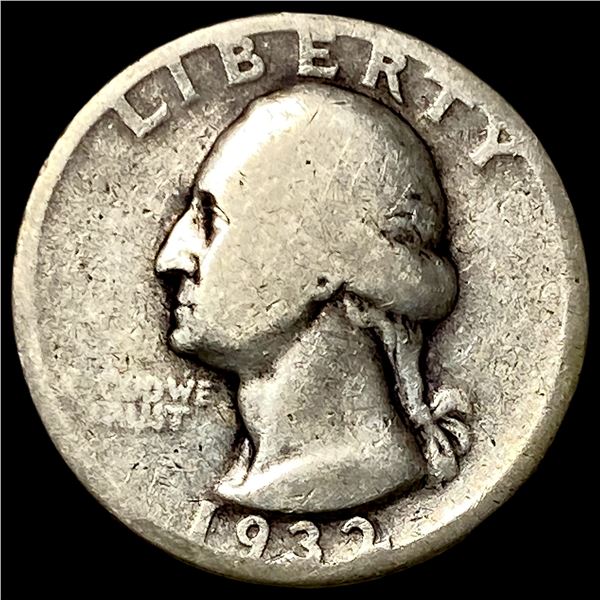 1932-D Silver Washington Quarter NICELY CIRCULATED