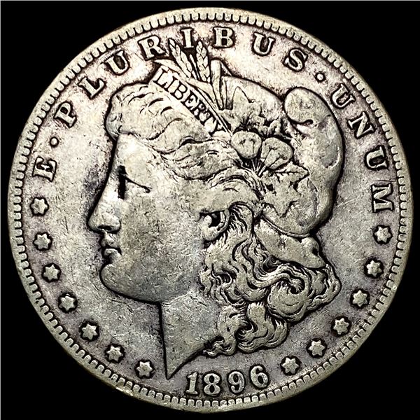 1896-S Silver Morgan Dollar LIGHTLY CIRCULATED