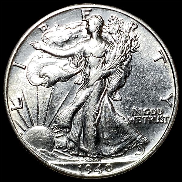 1940 Walking Liberty Half Dollar CLOSELY UNCIRCULATED
