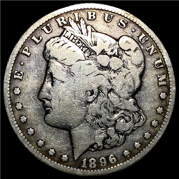 1896-S Silver Morgan Dollar NICELY CIRCULATED