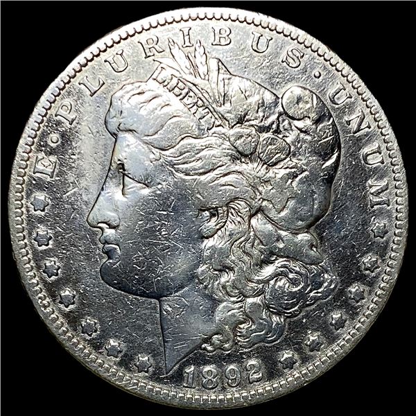 1892-S Silver Morgan Dollar LIGHTLY CIRCULATED