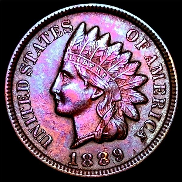 1889 Indian Head Cent CLOSELY UNCIRCULATED