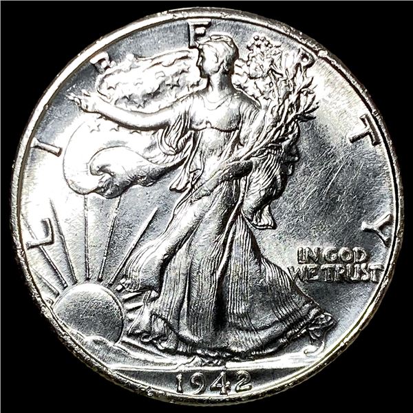 1942 Silver Walking Liberty Half Dollar UNCIRCULATED