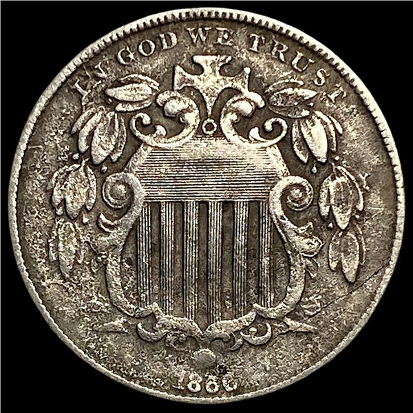 1866 Shield Nickel HIGH GRADE