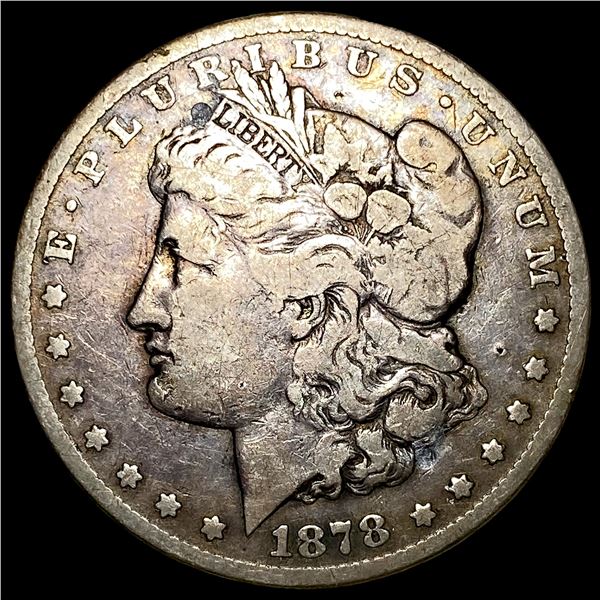 1878-S Silver Morgan Dollar LIGHTLY CIRCULATED