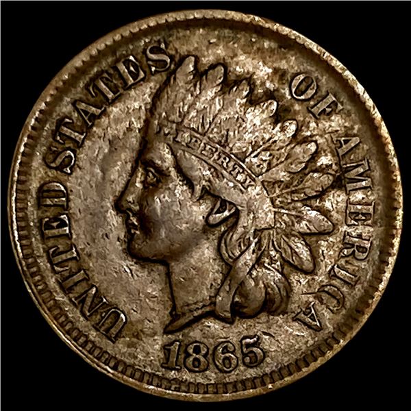 1865 Indian Head Cent NEARLY UNCIRCULATED