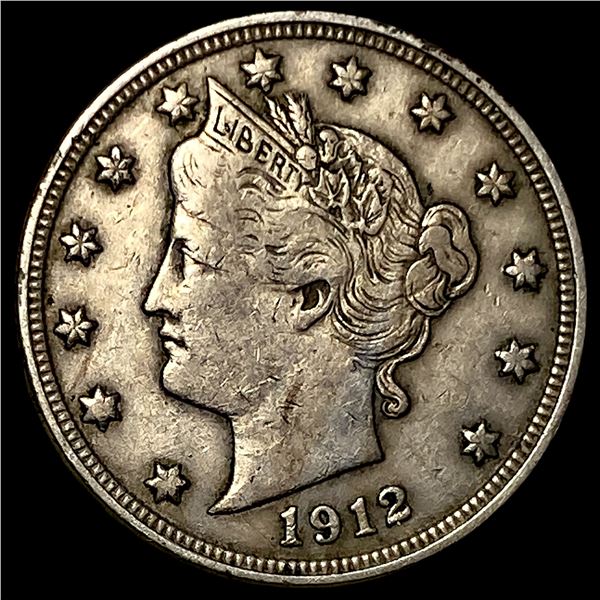 1912 Liberty Head Nickel ABOUT UNCIRCULATED