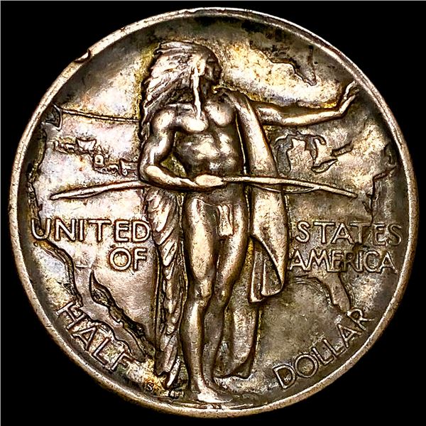 1926-S Oregon Trail Memorial Silver Half Dollar CLOSELY UNCIRCULATED