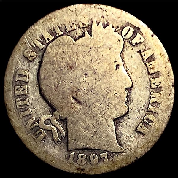 1897-O Silver Barber Dime NICELY CIRCULATED
