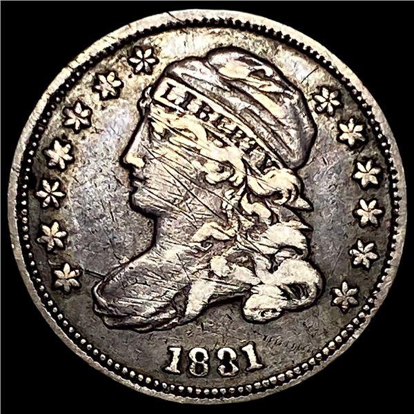 1831 Capped Bust Dime NEARLY UNCIRCULATED