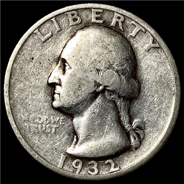 1932-S Silver Washington Quarter LIGHTLY CIRCULATED
