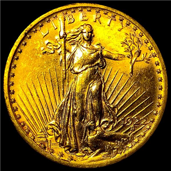 1922 $20 Saint-Gaudens Double Eagle UNCIRCULATED