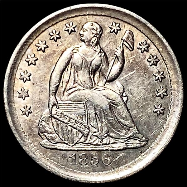 1856 Seated Liberty Half Dime CLOSELY UNCIRCULATED