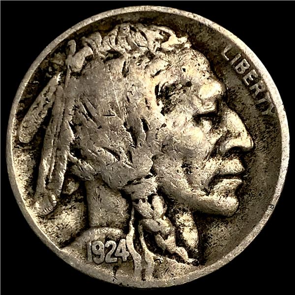 1924-D Buffalo Nickel LIGHTLY CIRCULATED