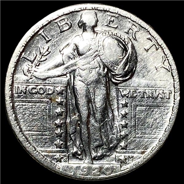 1920-S Standing Liberty Quarter CLOSELY UNCIRCULATED