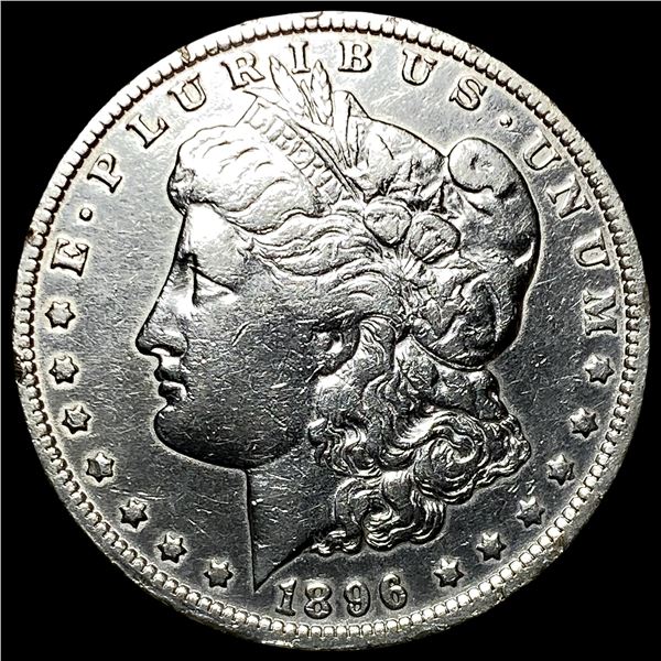 1896-O Silver Morgan Dollar NEARLY UNCIRCULATED