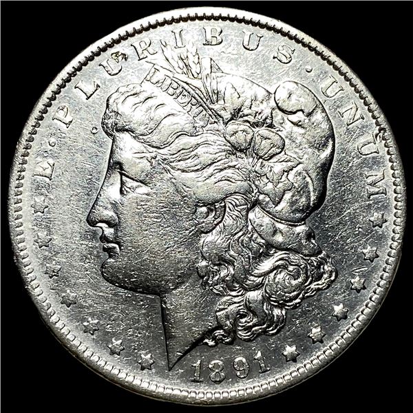 1891-S Silver Morgan Dollar NEARLY UNCIRCULATED
