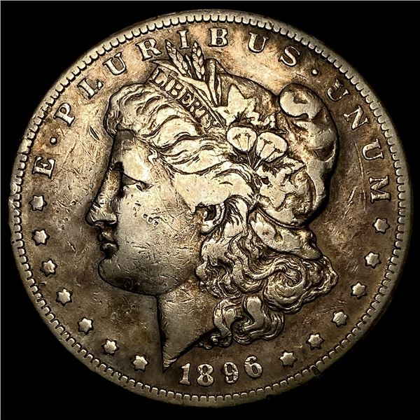 1896-S Silver Morgan Dollar LIGHTLY CIRCULATED