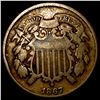 Image 1 : 1867 Two-Cent Piece LIGHTLY CIRCULATED