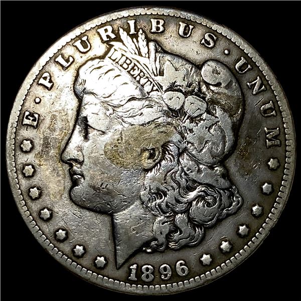 1896-S Silver Morgan Dollar LIGHTLY CIRCULATED