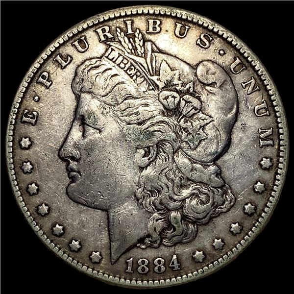 1884 Morgan Silver Dollar LIGHTLY CIRCULATED