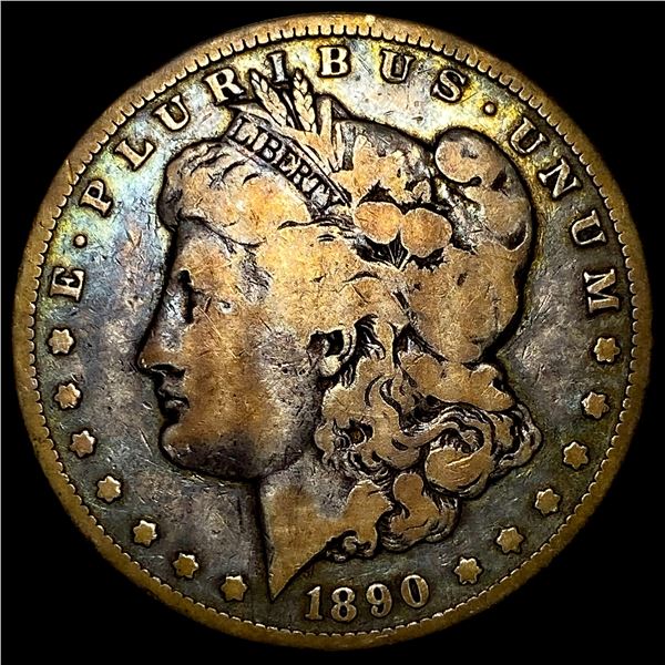 1890-CC Morgan Silver Dollar NICELY CIRCULATED