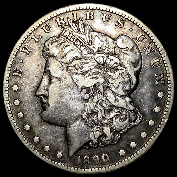 1890-CC Silver Morgan Dollar NEARLY UNCIRCULATED