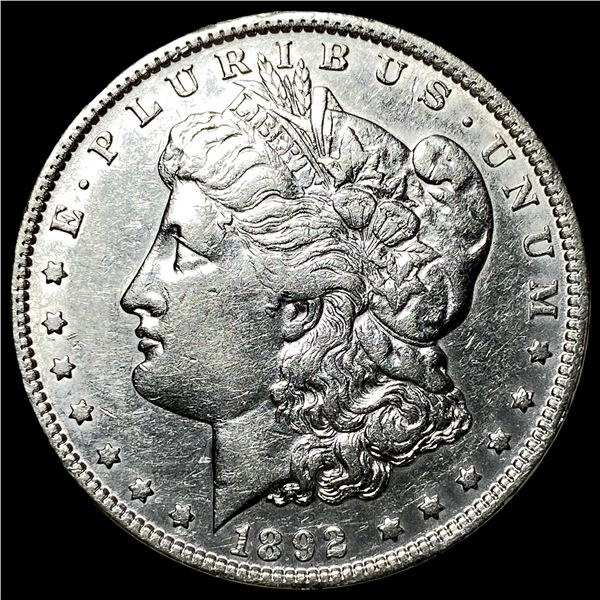 1892 Morgan Silver Dollar CLOSELY UNCIRCULATED