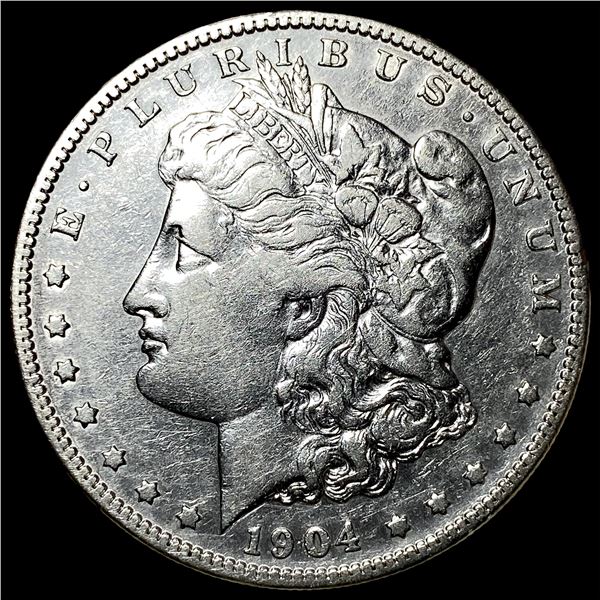 1904-S Silver Morgan Dollar ABOUT UNCIRCULATED