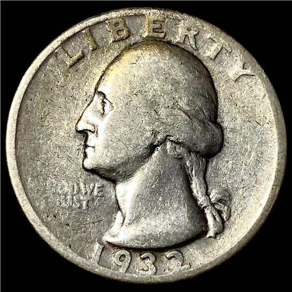 1932-D Silver Washington Quarter LIGHTLY CIRCULATED