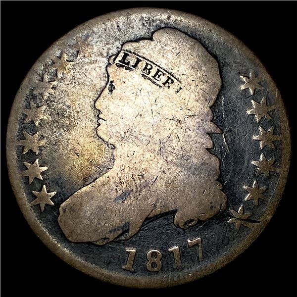 1817 Capped Bust Half Dollar NICELY CIRCULATED